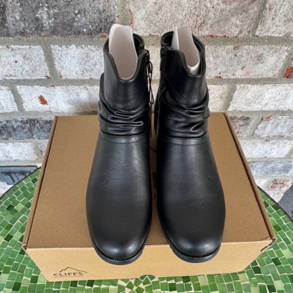 Cliffs by White Mountain Booties - Durbon BLACK/SMOOTH 7 Wide - Picture 3 of 10